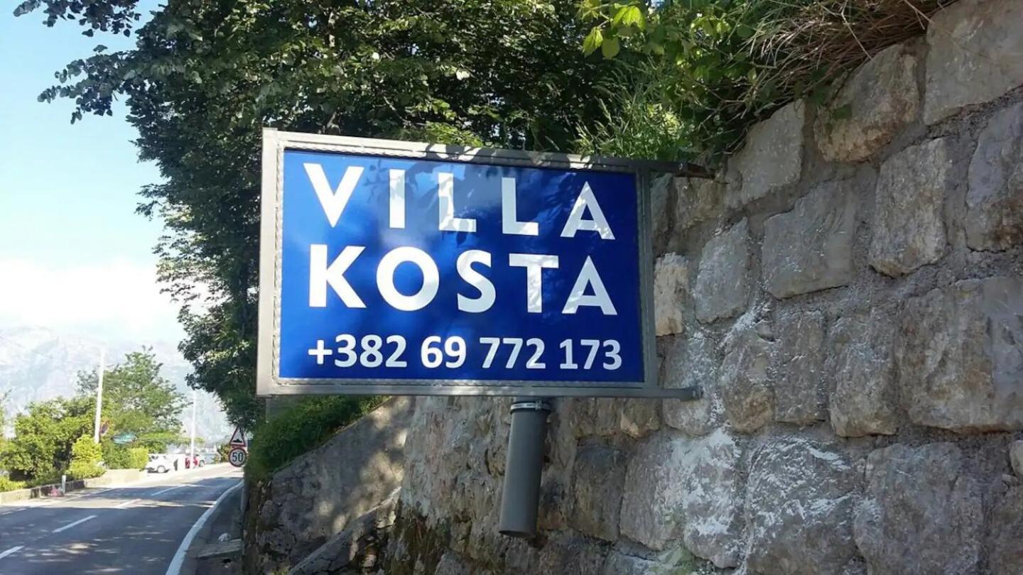 Villa Kosta Donji Morinj Ngoại thất bức ảnh